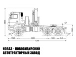 Седельный тягач КАМАЗ 43118 с манипулятором INMAN IM 320 до 8,5 тонны модели 3530 (фото 2)