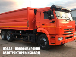 Зерновоз 689011-3094-48 грузоподъёмностью 14 тонн с кузовом 22,1 м³ на базе КАМАЗ 65115-3094-48