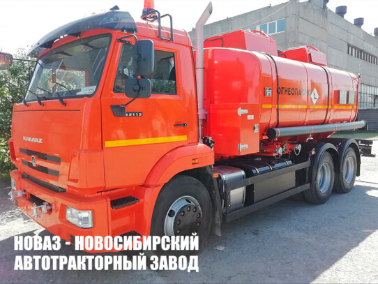 Автотопливозаправщик АТЗ-13 объёмом 13 м³ с 2 секциями на базе КАМАЗ 65115-3082-48