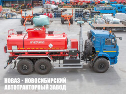 Топливозаправщик объёмом 10 м³ с 1 секцией цистерны на базе КАМАЗ 43118 модели 5524