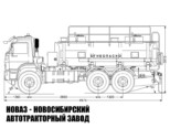 Автотопливозаправщик объёмом 12 м³ с 2 секциями на базе КАМАЗ 43118 модели 6417 (фото 2)