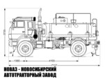 Автотопливозаправщик объёмом 8 м³ с 1 секцией на базе КАМАЗ 5387 модели 7903 (фото 2)