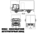 Фургон рефрижератор DAYUN X120 CGC1120D грузоподъёмностью 5 тонн с кузовом 8530х2600х3600 мм с гидробортом (фото 2)