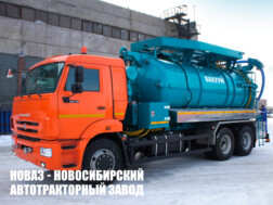 Илосос АВИ‑10‑1,6 объёмом 10 м³ на базе КАМАЗ 65115‑4081‑56