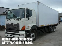 Изотермический фургон HINO 700 грузоподъёмностью 4,8 тонны с кузовом 9260х2600х2530 мм