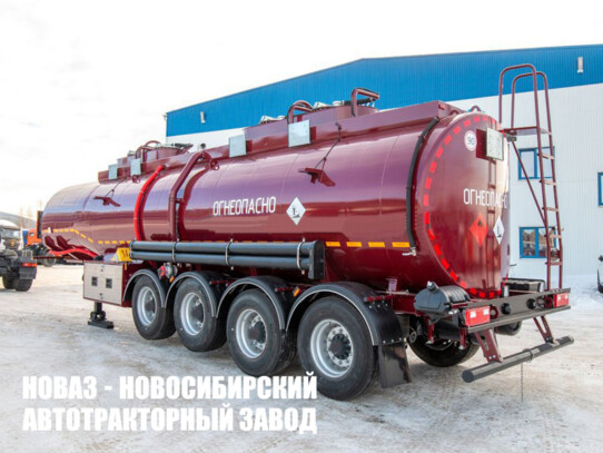 Полуприцеп нефтевоз объёмом 32 м³ с 4 секциями модели 9178 (фото 1)