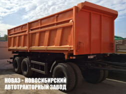 Самосвальный прицеп МАЗ 856102‑4014‑000 грузоподъёмностью 20,6 тонны с кузовом 27 м³