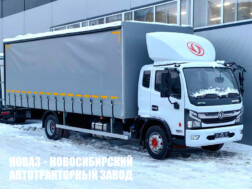 Тентованный грузовик DongFeng C120L грузоподъёмностью 6,3 тонны с кузовом 8500х2550х2850 мм