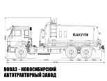 Ассенизатор объёмом 10 м³ на базе КАМАЗ 65115 модели 8556 (фото 2)