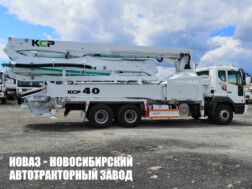 Автобетононасос KCP 40ZX5170 высотой подачи 39,6 м на базе Daewoo Novus CL4D3