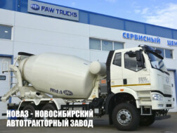 Автобетоносмеситель Tigarbo 69366Р с барабаном объёмом 10 м³ перевозимой смеси на базе FAW J6 CA3250 6х4