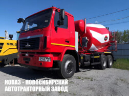 Автобетоносмеситель Tigarbo 69366X с барабаном объёмом 9 м³ перевозимой смеси на базе МАЗ 63122J‑579‑042