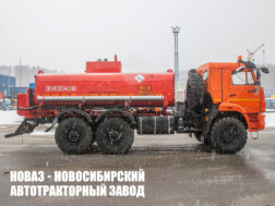 Топливозаправщик объёмом 11 м³ с 1 секцией цистерны на базе КАМАЗ 43118 модели 7433