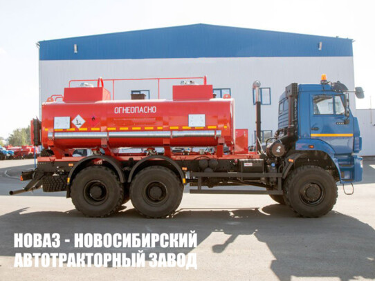 Автотопливозаправщик объёмом 11 м³ с 2 секциями на базе КАМАЗ 6522 модели 6274 (фото 1)