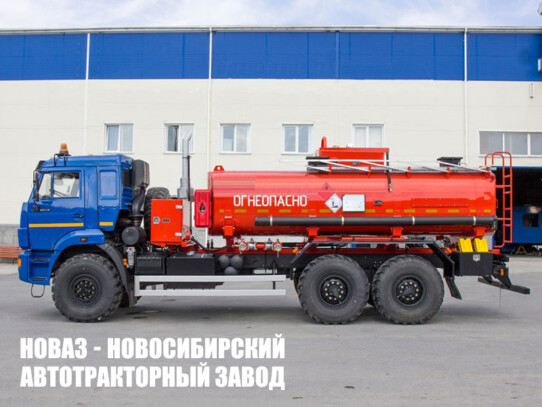 Автотопливозаправщик объёмом 12 м³ с 1 секцией на базе КАМАЗ 43118 модели 5439 (фото 1)