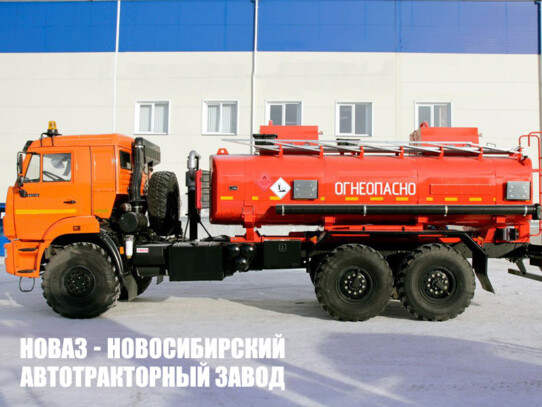 Автотопливозаправщик объёмом 12 м³ с 2 секциями на базе КАМАЗ 43118 модели 5716 (фото 1)