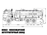 Автотопливозаправщик объёмом 12 м³ с 2 секциями на базе КАМАЗ 43118 модели 5716 (фото 2)