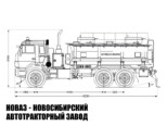 Автотопливозаправщик объёмом 12 м³ с 2 секциями на базе КАМАЗ 43118 модели 7241 (фото 2)