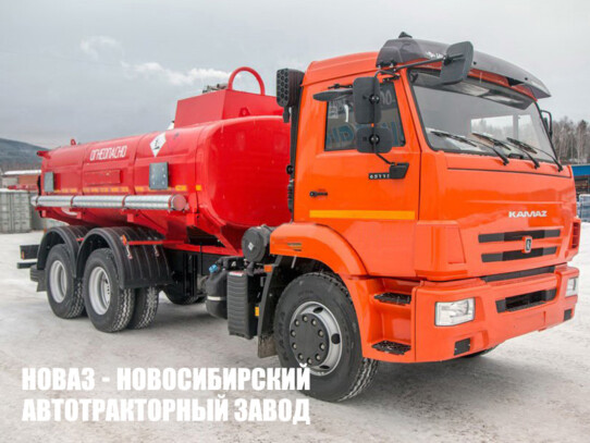 Автотопливозаправщик объёмом 15 м³ с 1 секцией на базе КАМАЗ 65115 модели 7639 (фото 1)
