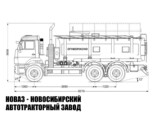Автотопливозаправщик объёмом 15 м³ с 1 секцией на базе КАМАЗ 65115 модели 7639 (фото 2)