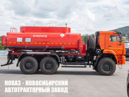 Автотопливозаправщик объёмом 16 м³ с 2 секциями на базе КАМАЗ 65224 модели 5938