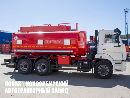 Автотопливозаправщик объёмом 17 м³ с 3 секциями на базе КАМАЗ 65115 модели 1193 (фото 1)
