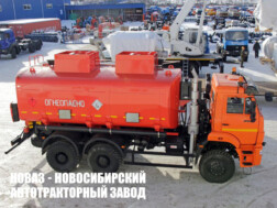 Топливозаправщик объёмом 20 м³ с 2 секциями цистерны на базе КАМАЗ 6522‑3010‑43 модели 5323