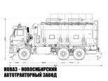 Автотопливозаправщик объёмом 20 м³ с 2 секциями на базе КАМАЗ 6522-3010-43 модели 5323 (фото 2)