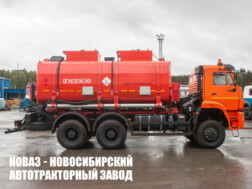 Топливозаправщик объёмом 20 м³ с 2 секциями цистерны на базе КАМАЗ 6522 модели 4840