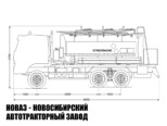 Автотопливозаправщик объёмом 20 м³ с 3 секциями на базе IVECO-АМТ N.V. 632910 модели 9233 (фото 2)