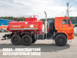 Топливозаправщик объёмом 9 м³ с 1 секцией цистерны на базе КАМАЗ 43118‑3027‑50 модели 2599