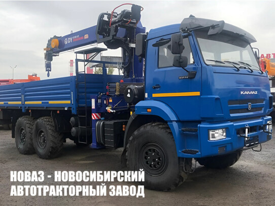 Бортовой автомобиль КАМАЗ 43118 с манипулятором DongYang SS1956 до 8 тонн (фото 1)