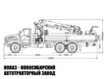 Бортовой автомобиль Урал NEXT 4320 с манипулятором INMAN IT 200 до 7,2 тонны с люлькой модели 8320 (фото 2)