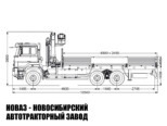 Бортовой автомобиль Урал С35510-U401630 с манипулятором INMAN IM 240 до 7,3 тонны модели 9244 (фото 3)