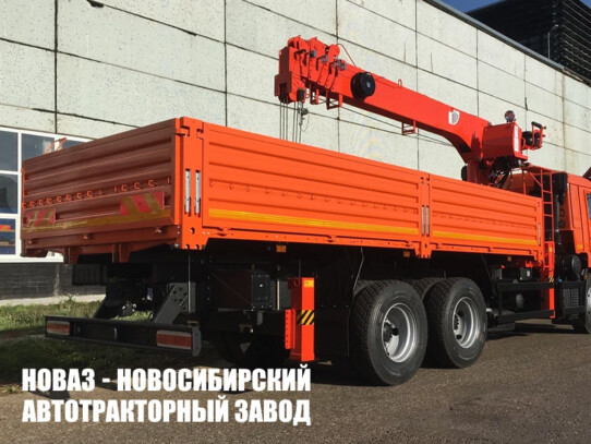 Бортовой автомобиль Урал С35510-U401630 с манипулятором INMAN IT 200 до 7,2 тонны модели 9243 (фото 1)