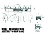 Бортовой полуприцеп 9906-000000-036-М4 грузоподъёмностью 28 тонн с кузовом 11985х2259 мм (фото 2)