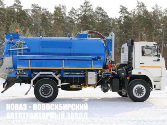 Илосос МВС-10NG объёмом 10 м³ на базе КАМАЗ 53605