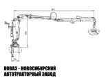 Ломовоз Урал 4320 с манипулятором ПЛ 70-01 до 1,4 тонны модели 1408 (фото 4)