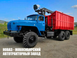 Ломовоз Урал 4320 с манипулятором СФ‑65 до 2 тонн модели 777