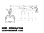 Ломовоз Урал 4320 с манипулятором СФ-65 до 2 тонн модели 777 (фото 2)