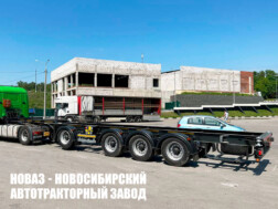 Полуприцеп контейнеровоз ТОНАР K4‑40 грузоподъёмностью 41,9 тонны под контейнеры на 40 футов