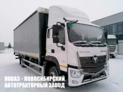 Тентованный грузовик Foton EST M 120 грузоподъёмностью 6 тонн с кузовом 8400х2540х2700 мм
