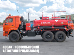 Топливозаправщик объёмом 8 м³ с 2 секциями цистерны на базе КАМАЗ 43118‑3027‑46 модели 3853
