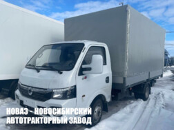 Тентованный фургон DongFeng Q35L грузоподъёмностью 0,86 тонны с кузовом 4200х2200х2100 мм